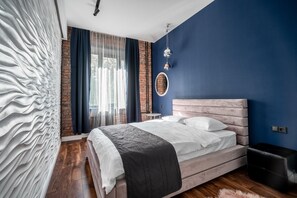 Design Apartment (Sverdlova Street 24) | 1 間臥室、埃及棉床單、高級寢具、獨特裝潢