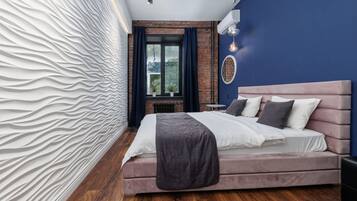 1 habitación, sábanas de algodón egipcio y ropa de cama de alta calidad