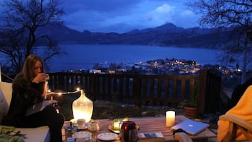 Villa, 3 habitaciones, vistas al mar | Terraza o patio