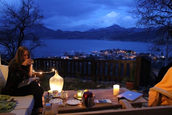 Villa, 3 chambres, vue mer | Terrasse/Patio