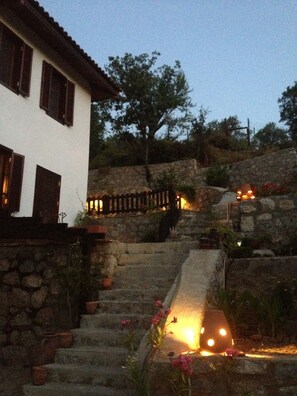 Façade de l’hébergement