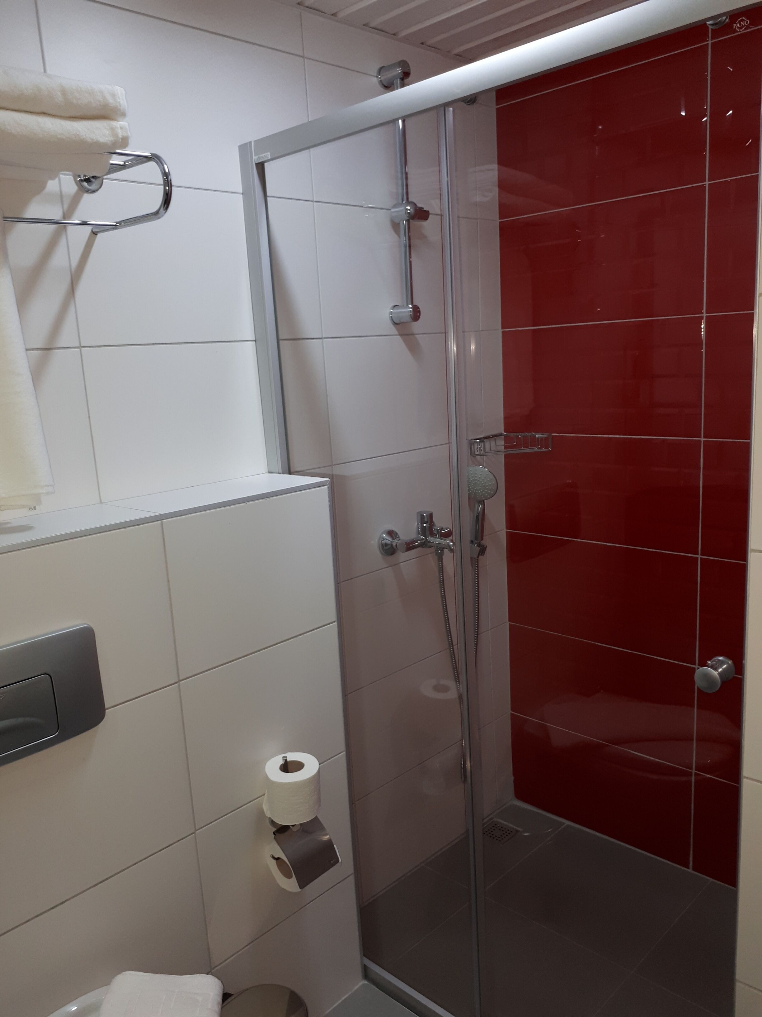 Dusj på badet