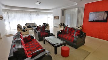 Zona de estar del vestíbulo