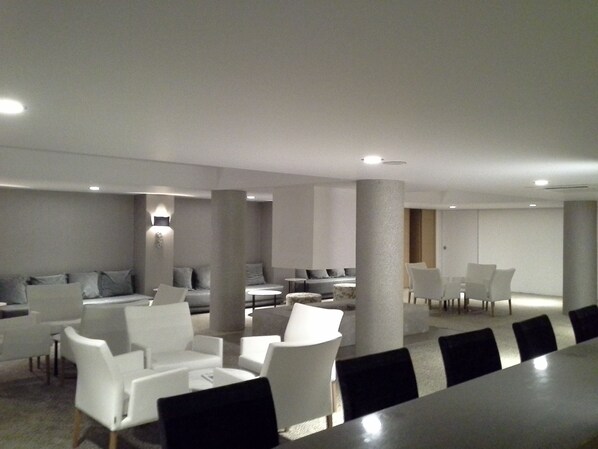 Sala de estar en el lobby