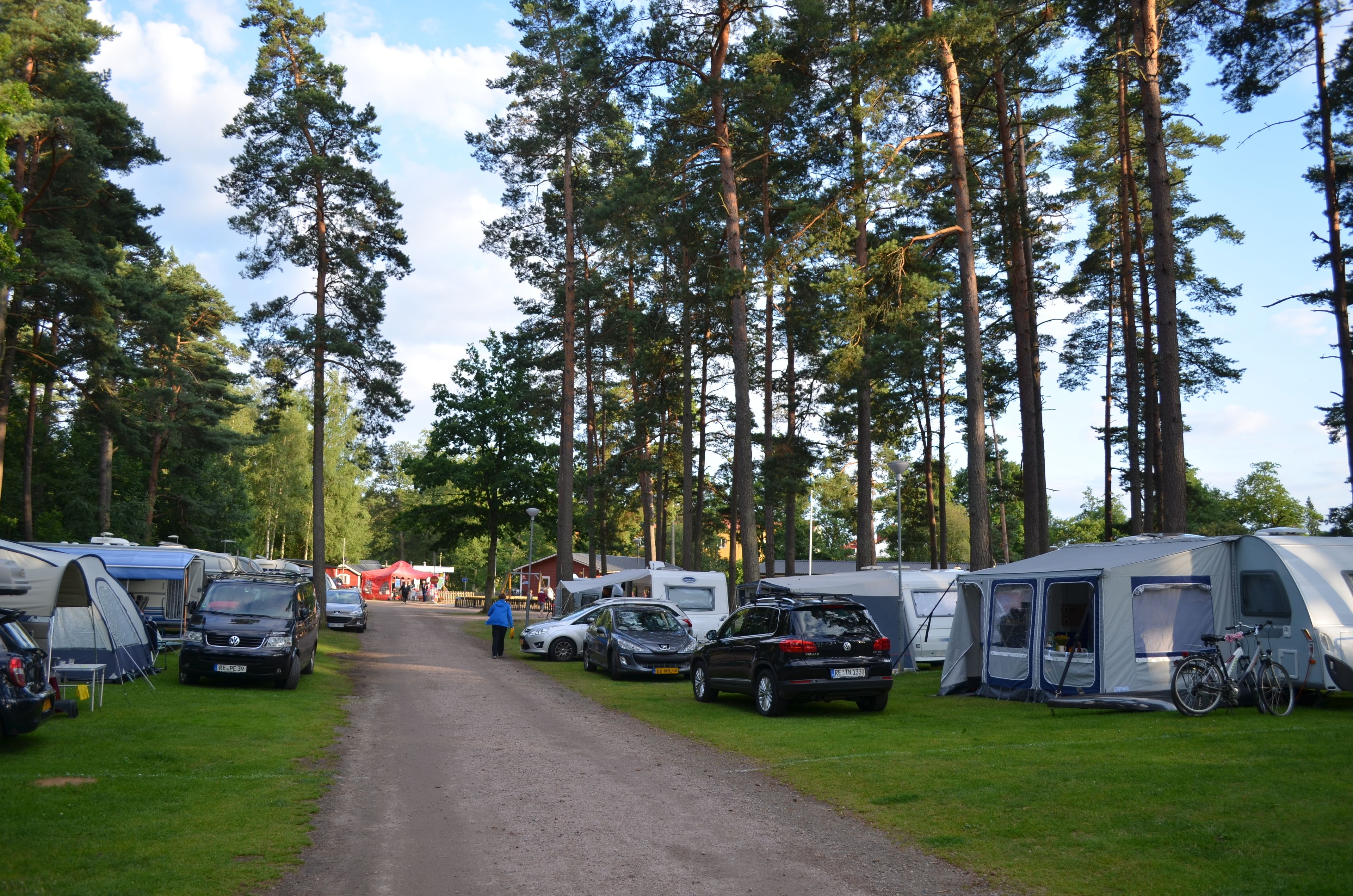 handtücher camping Besticktes Handtuch für Camping-Freunde 