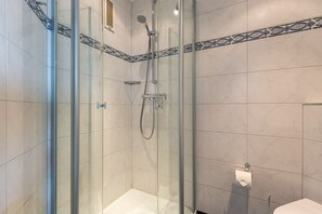 Shower, hair dryer