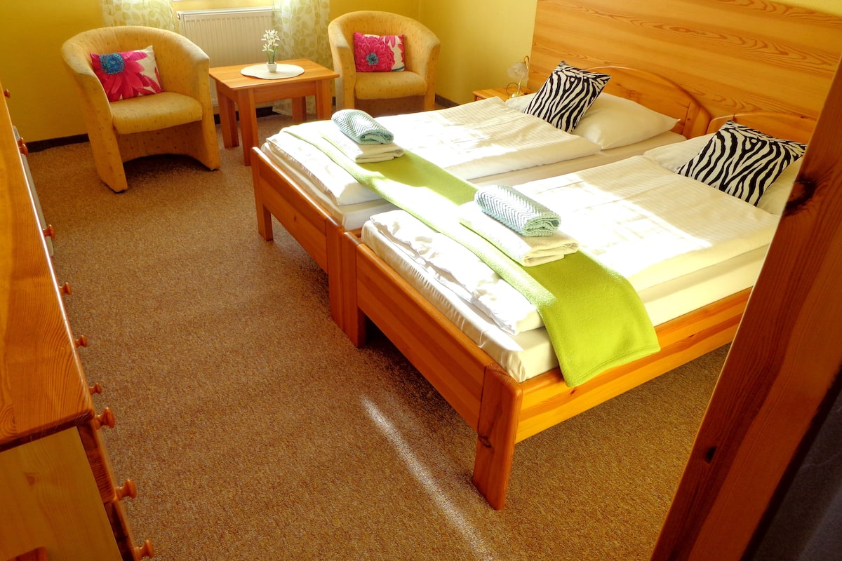 Habitación superior con 1 cama matrimonial o 2 individuales | 1 habitación, minibar, cunas gratuitas y wifi gratis