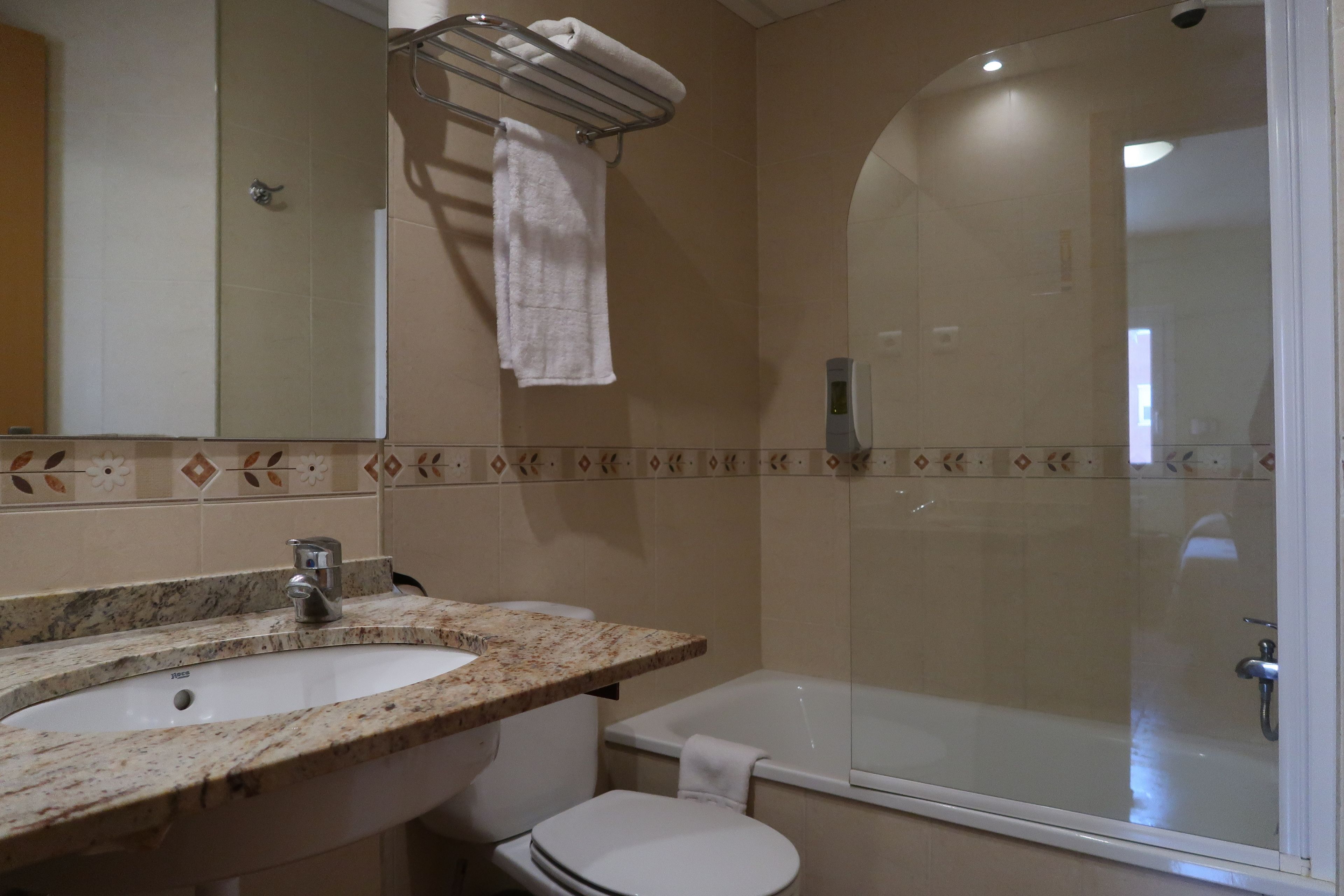 single room | bathroom | free toiletries, hair dryer, towels