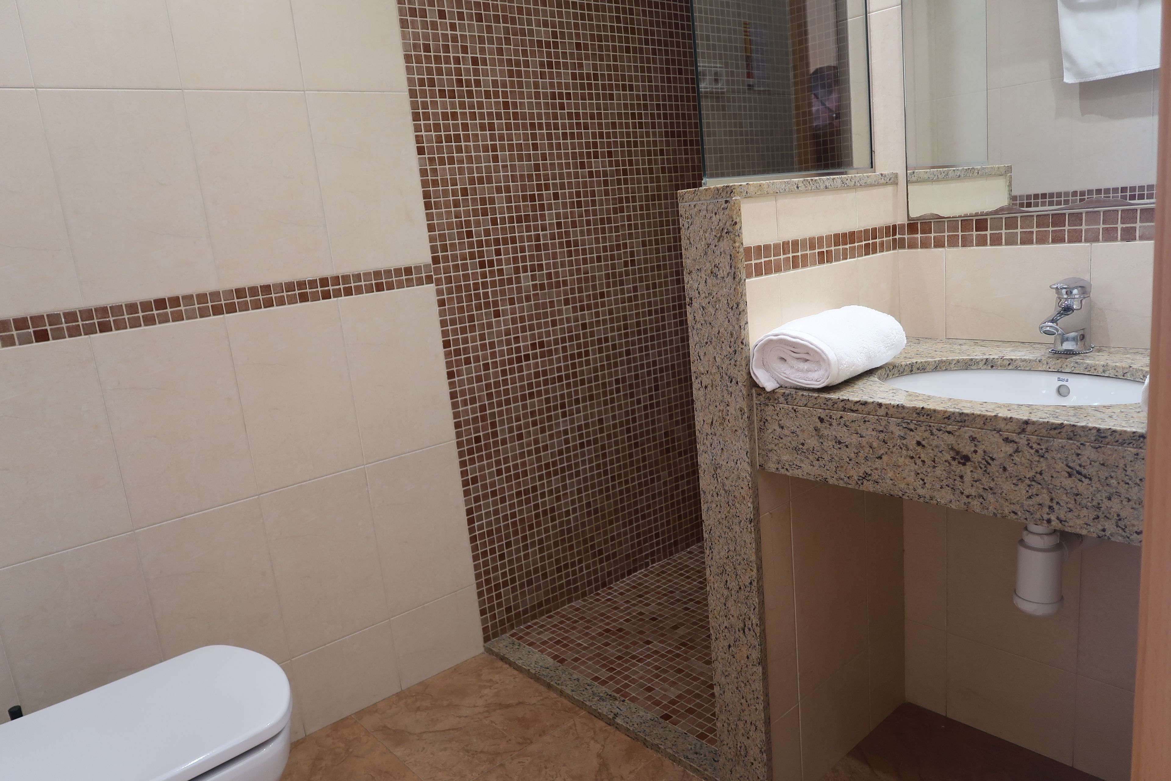 superior double room | bathroom shower