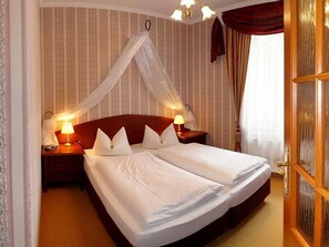 1 bilik tidur, peralatan tempat tidur premium, katil bayi/kot (surcaj)