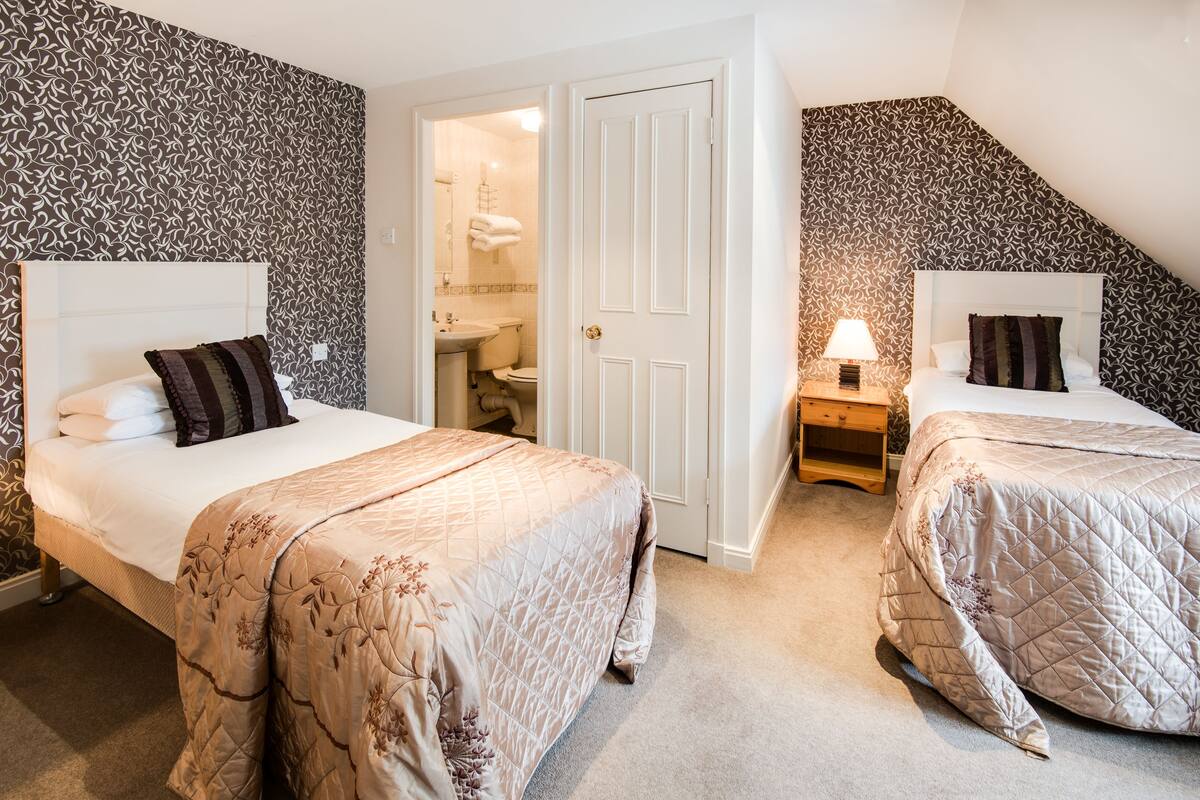 Standard Twin Room | Premium bedding, desk, iron/ironing board (on request), WiFi (free)