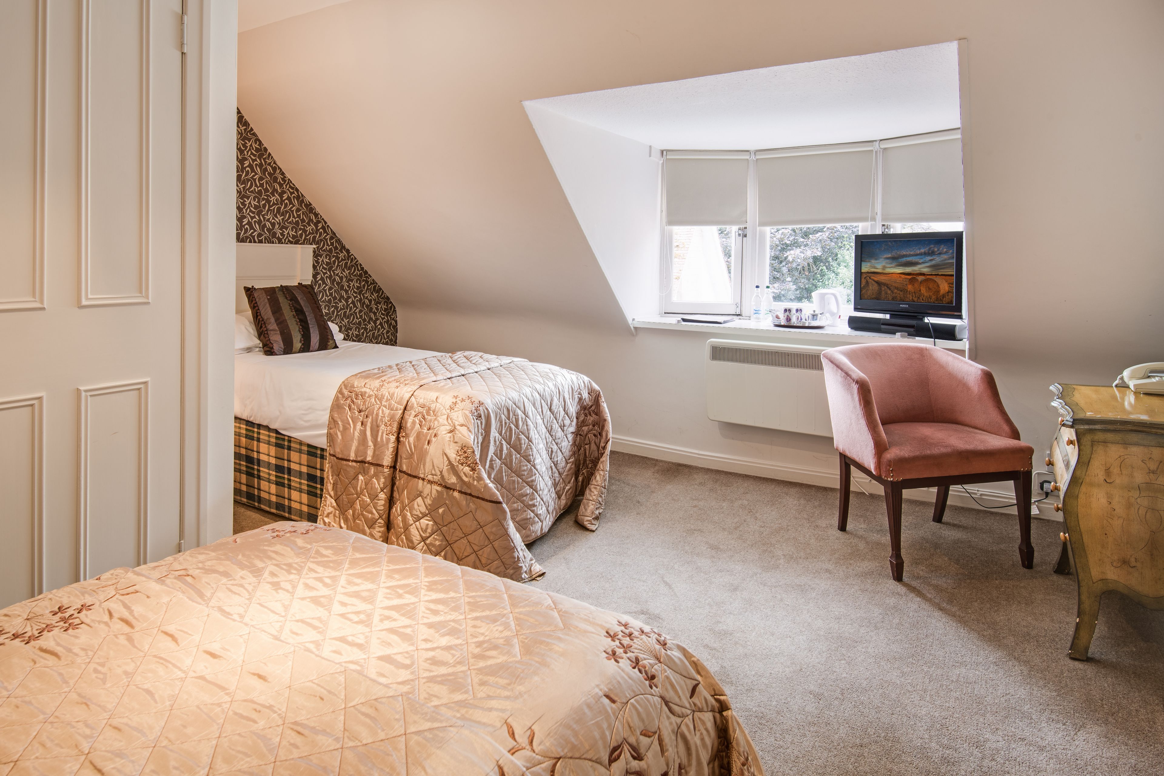 standard twin room | premium bedding, desk, iron/ironing board, free wifi