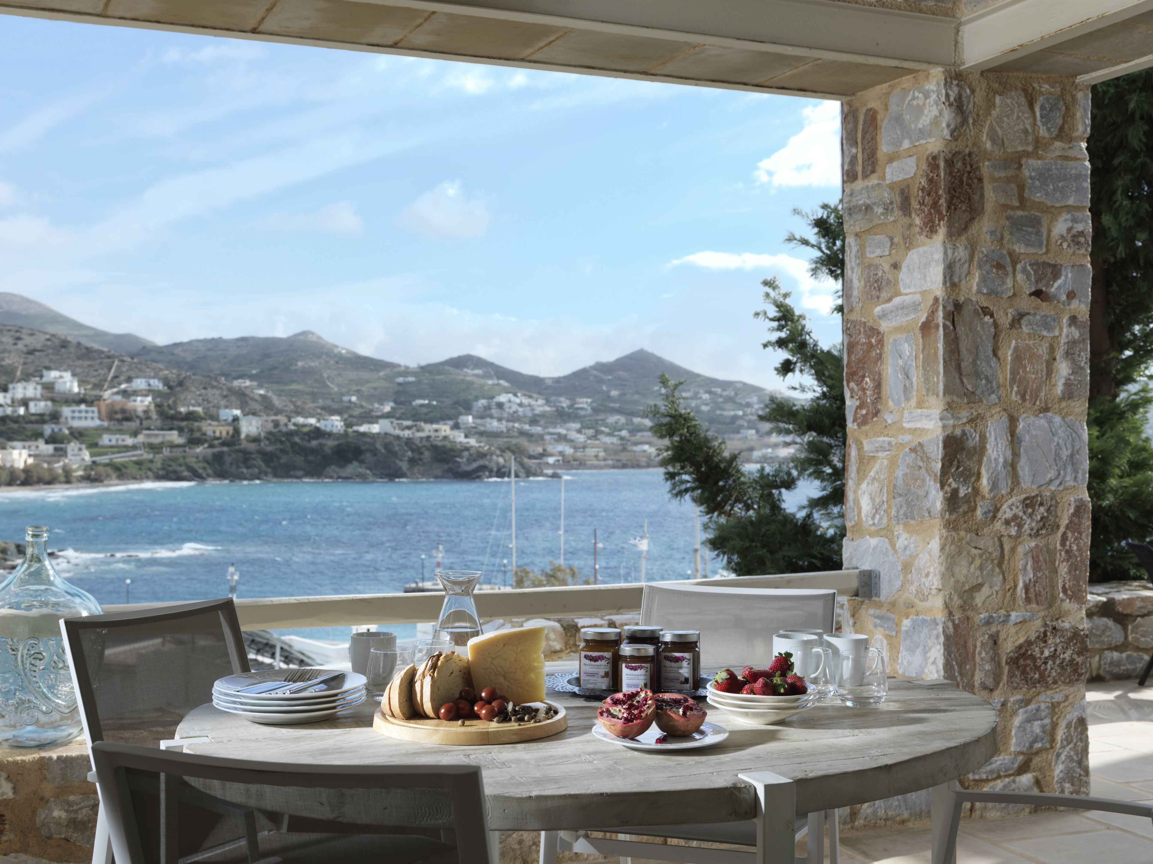 Villa, 3 Schlafzimmer, Whirlpool, Meerblick | Ausblick vom Zimmer