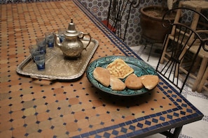 Breakfast area