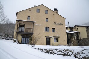 Façade de l’hébergement