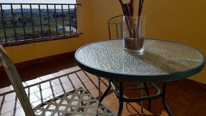 Dobbeltrom, 1 dobbeltseng eller 2 enkeltsenger | Terrasse/patio