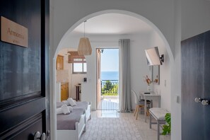 Double or Twin Room | Desk, iron/ironing board, free cots/infant beds, rollaway beds - Pefkides Aegina Boutique Apartments (Aegina)