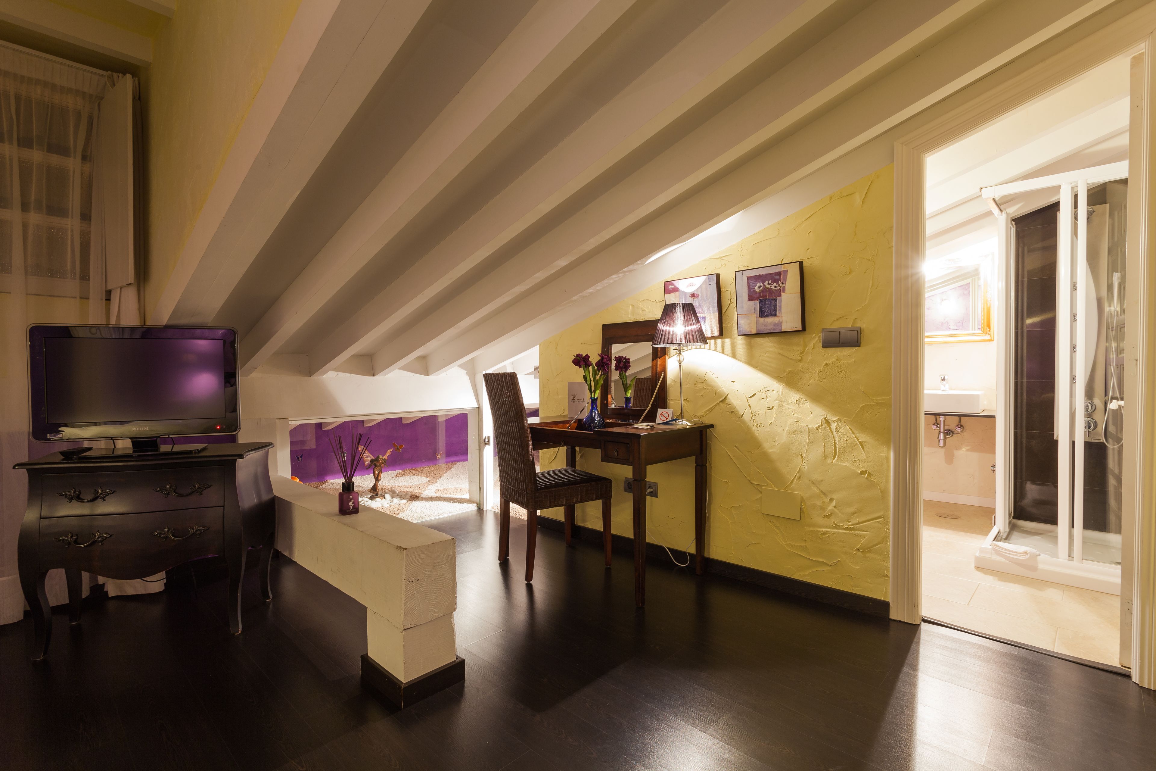 studio suite | down duvets, memory-foam beds, individually decorated