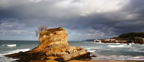 Beach nearby, white sand