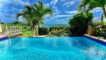 Piscine à débordement