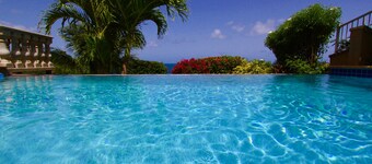 Big Views and Waves Breaking on Reefs From this Stunning Private Pool Villa