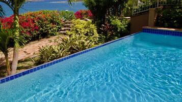 Outdoor pool, an infinity pool
