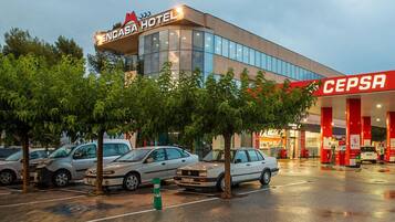 Voorkant van accommodatie