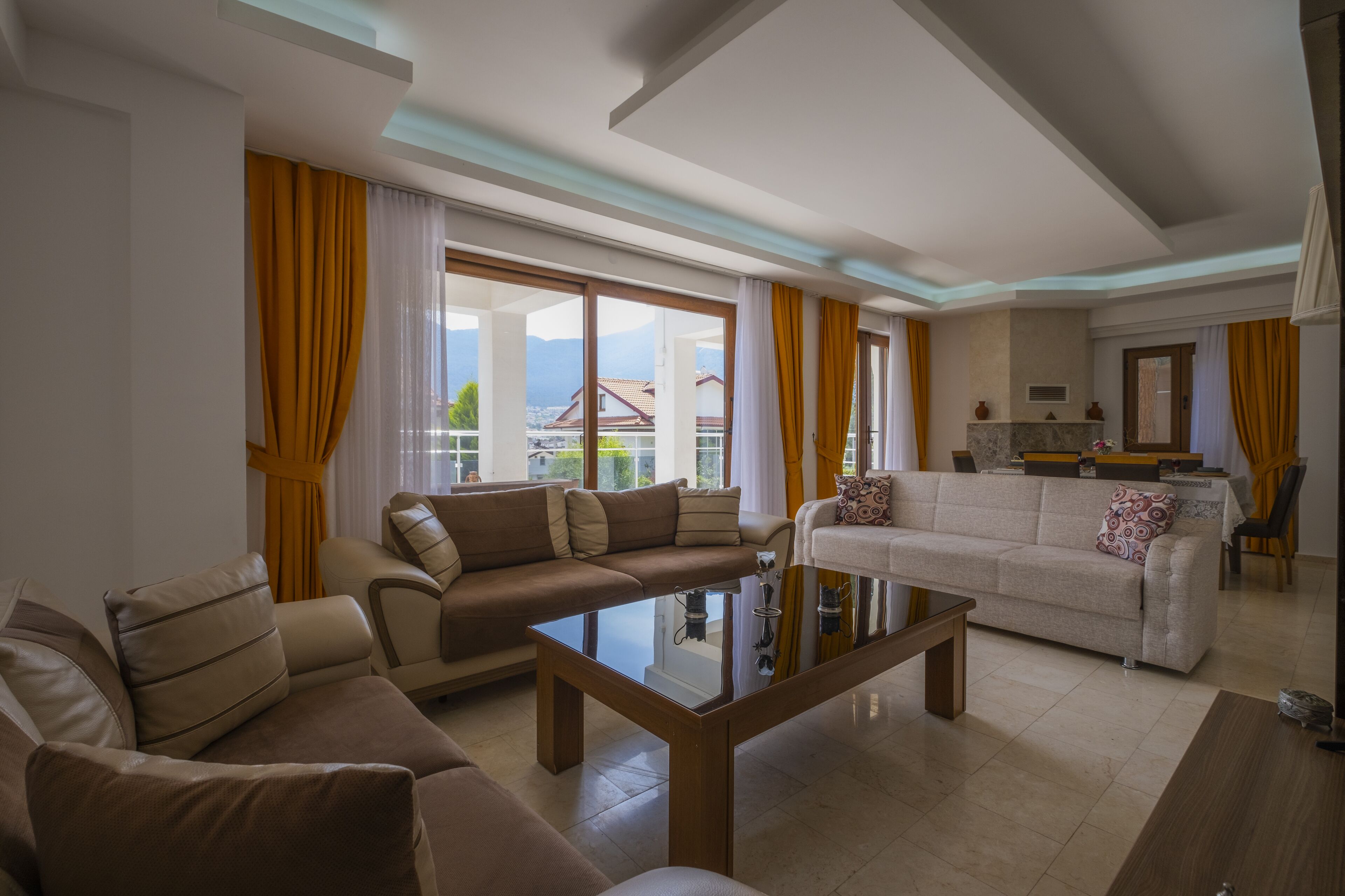 Villa, 5 Bedrooms (Olympia B2) | Living area | LCD TV