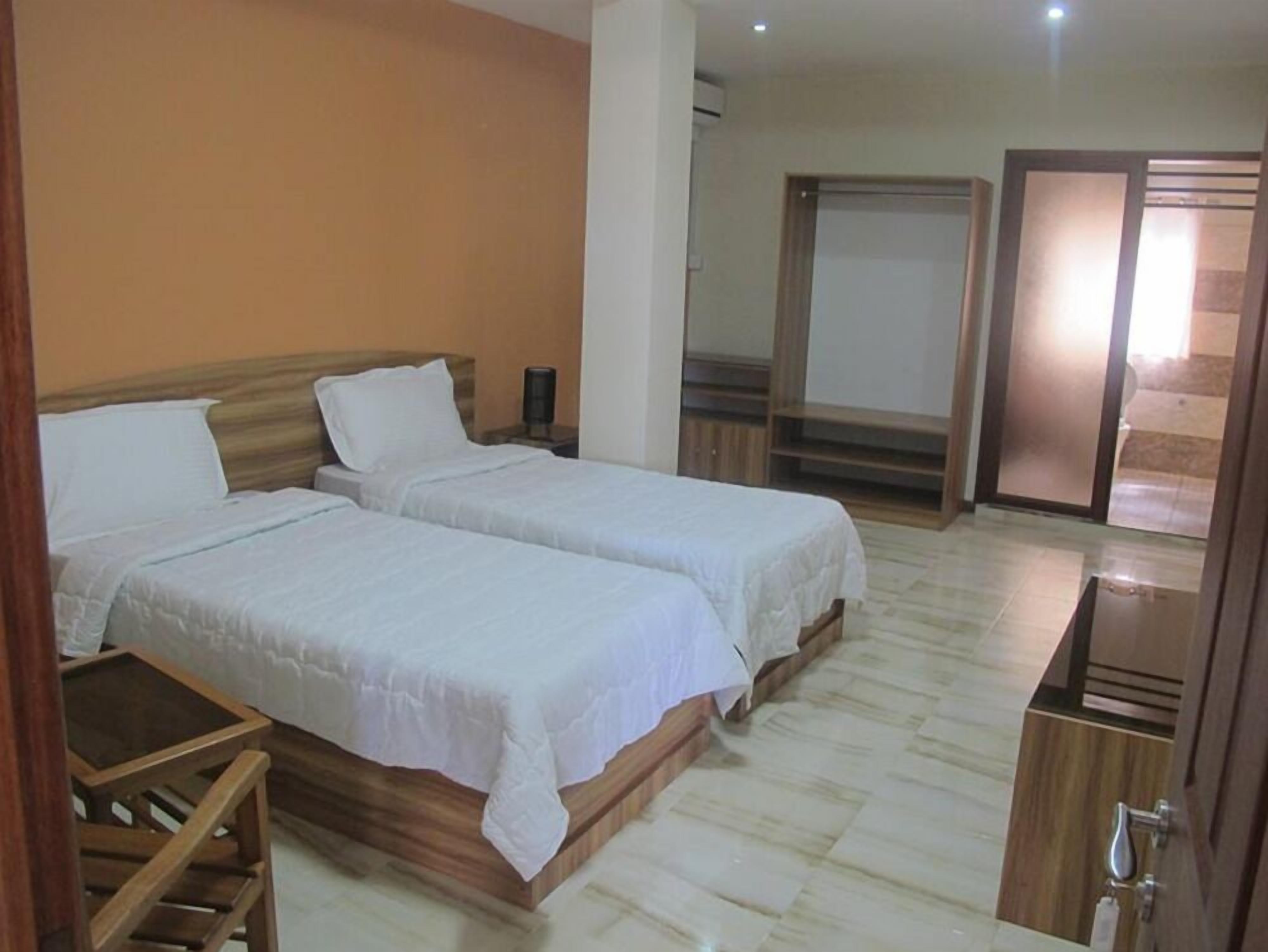 Kamar Double atau Twin | Brankas, meja kerja, setrika/meja setrika, dan Wi-Fi gratis