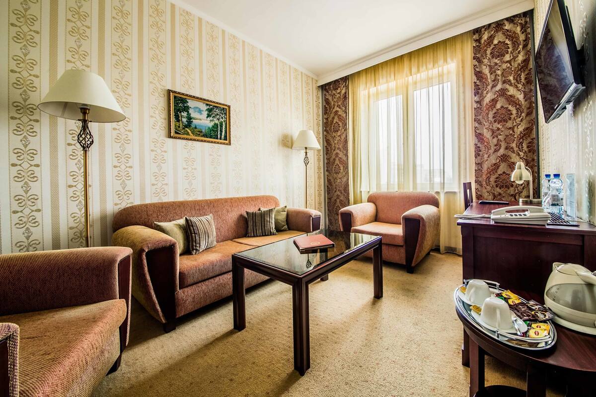 Suite | Literie de qualité supérieure, minibar, coffres-forts dans les chambres