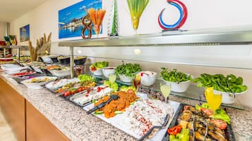 Breakfast, lunch, dinner served; Turkish cuisine