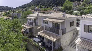 Voorkant van accommodatie