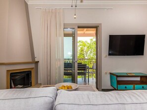Living room - Villas Karya (Lefkada)