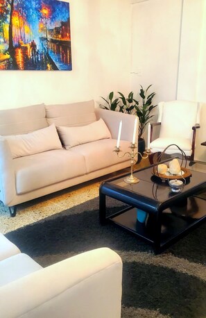 Living area - Alojamiento El Salvador: Villa Madero - Hotel Boutique (San Salvador)