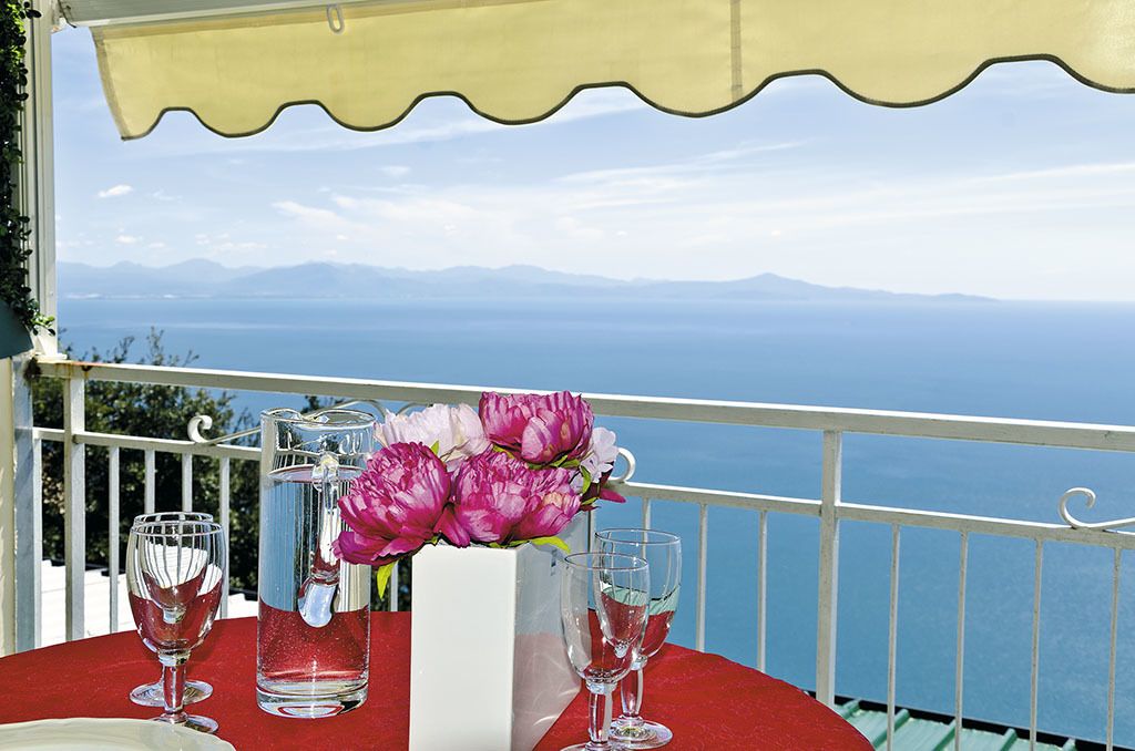 Comfort Room, Balcony, Sea View | View from room