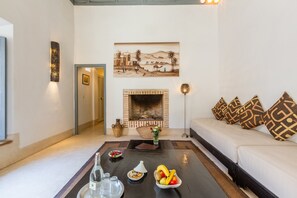 Suite (Nomade) | Living area - Riad Tchaikana (Marrakech)