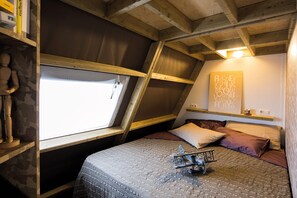 Exclusive Tent, 2 Bedrooms | Hypo-allergenic bedding, blackout drapes, WiFi, bed sheets