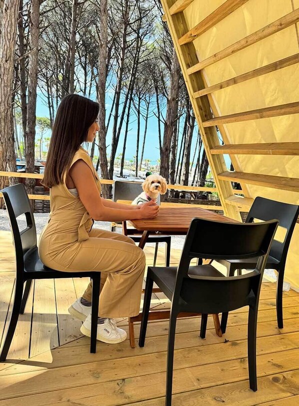Exclusive Tent, 2 Bedrooms | Living area
