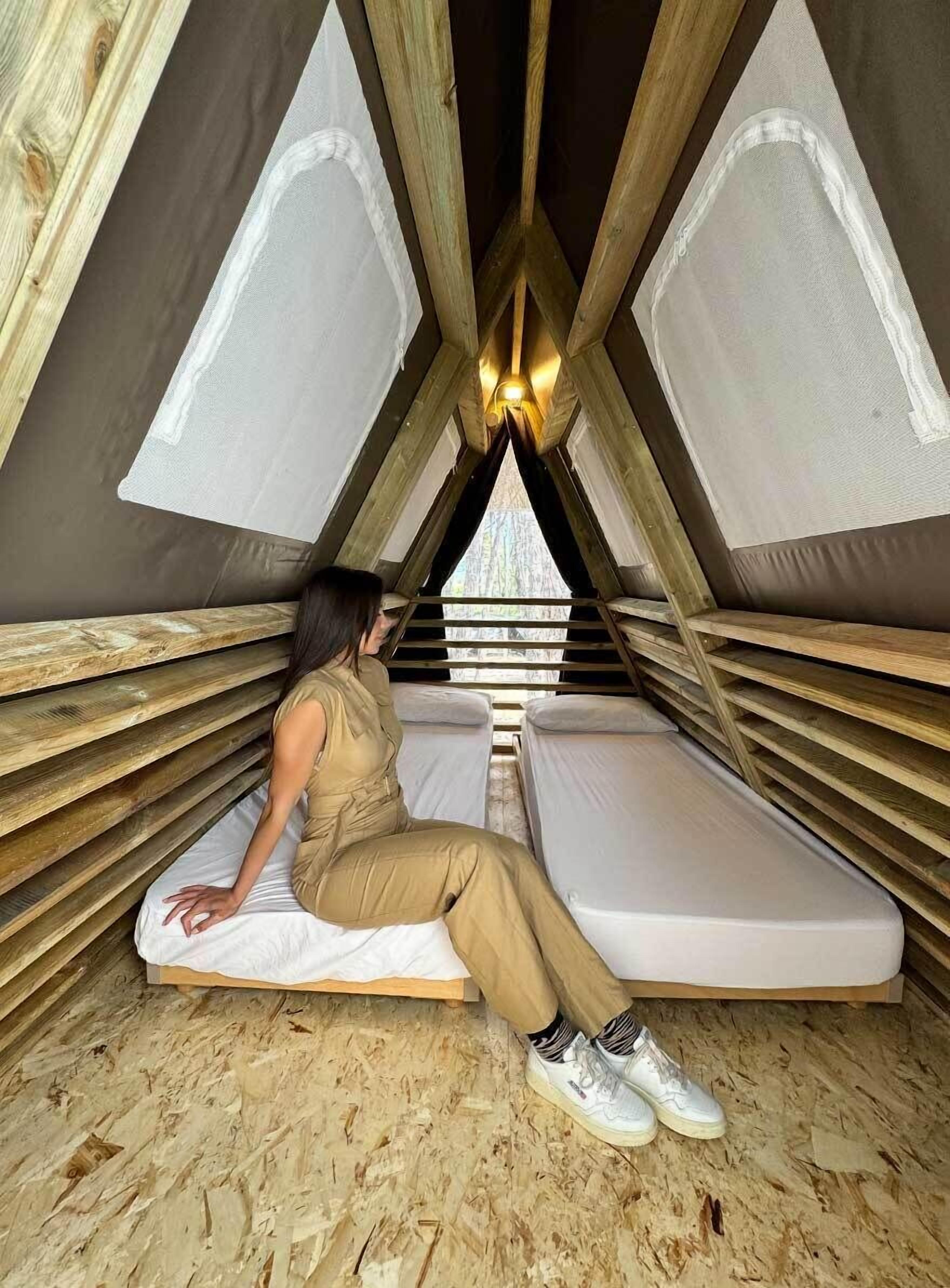 Exclusive Tent, 2 Bedrooms | Hypo-allergenic bedding, blackout drapes, WiFi, bed sheets