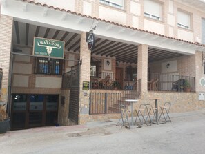 Façade de l’hébergement