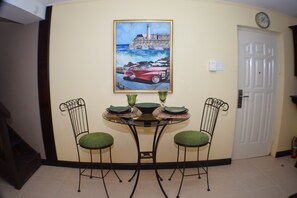 Executive Villa, 1 Bedroom, Kitchen | Private kitchen | Full-size fridge, microwave, oven, stovetop