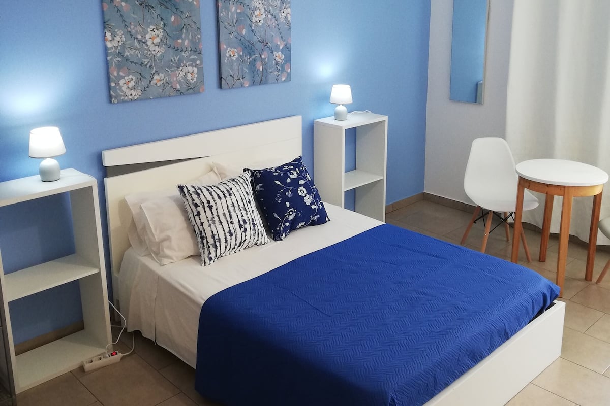 Comfort Room | Premium bedding, Select Comfort beds, desk, blackout drapes
