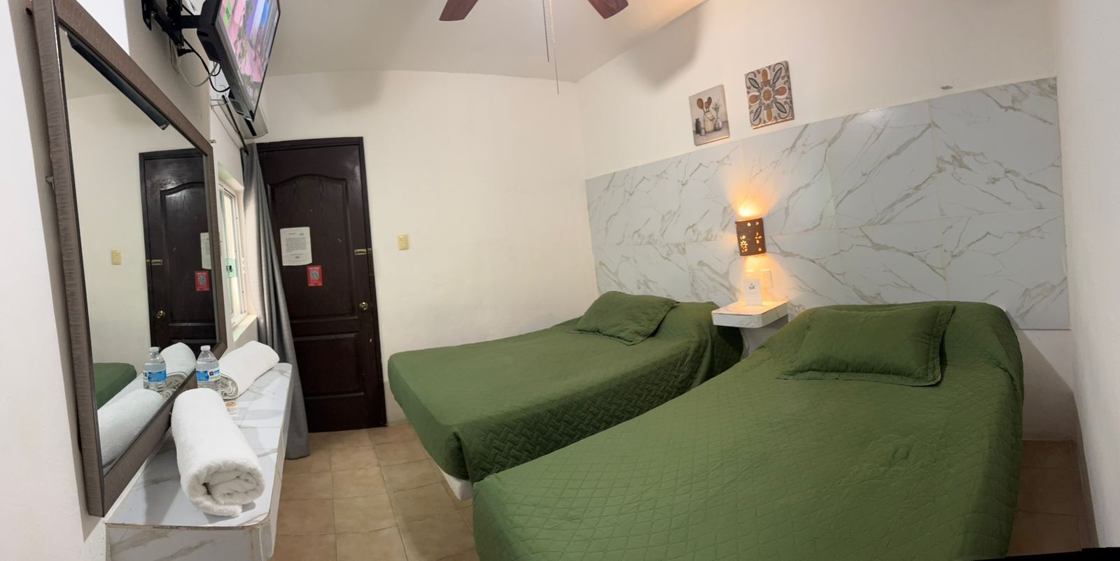 Double Room | Iron/ironing board, free WiFi, bed sheets