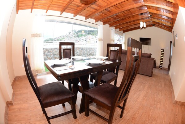 In-room dining - Eco Aparts Cusco (Cusco)