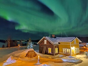 House | Desk, soundproofing, free WiFi, bed sheets - Elves Village Hotel (Kittila)