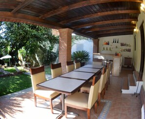 Outdoor dining - Hotel Casa Rivas Culture and SPA (Oaxaca)