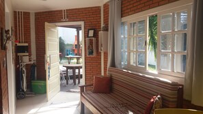 Interior entrance