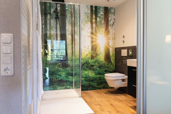 Deluxe-Doppelzimmer | Badezimmer