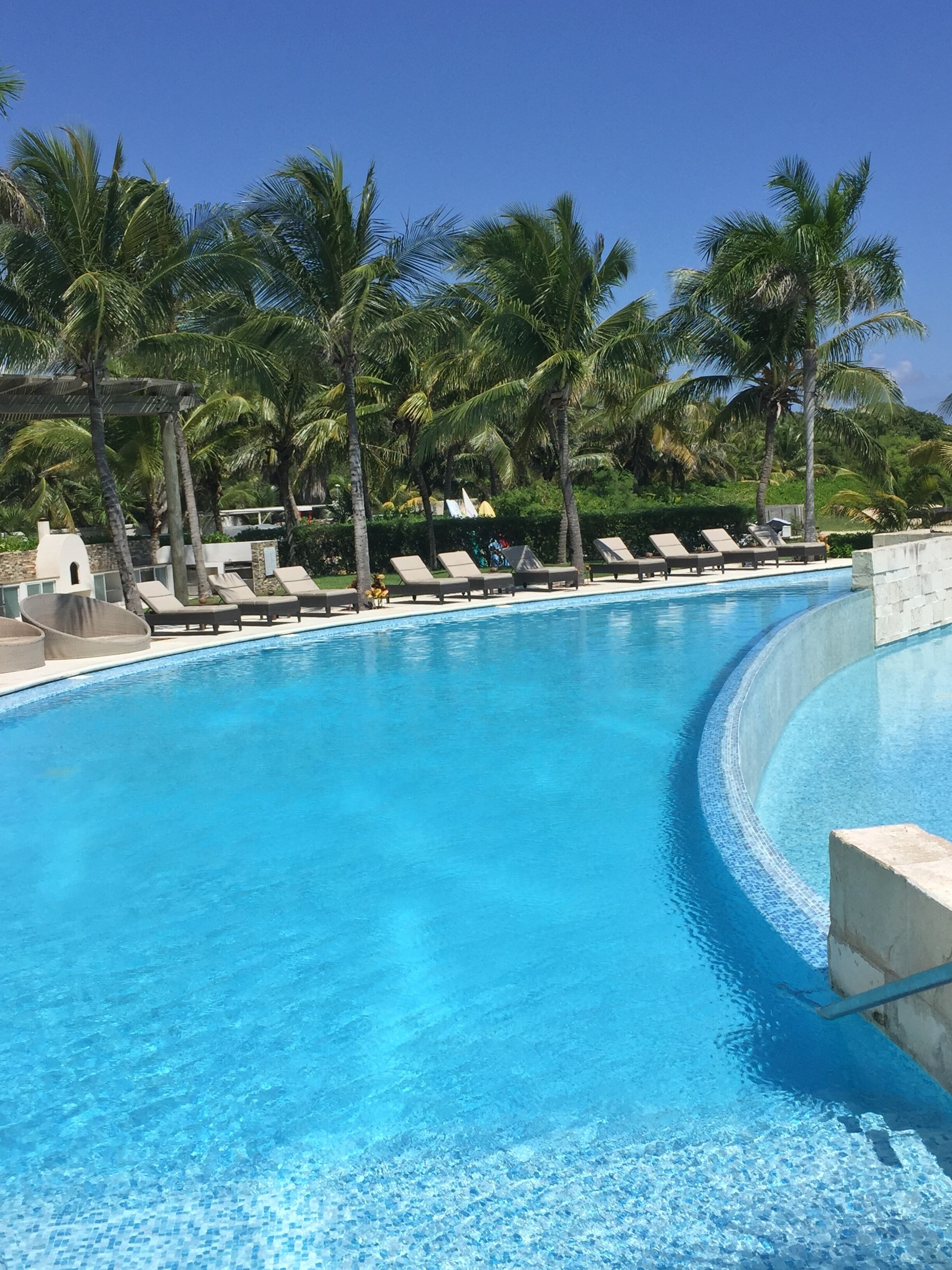 on the beach, free beach cabanas, sun-loungers, beach umbrellas