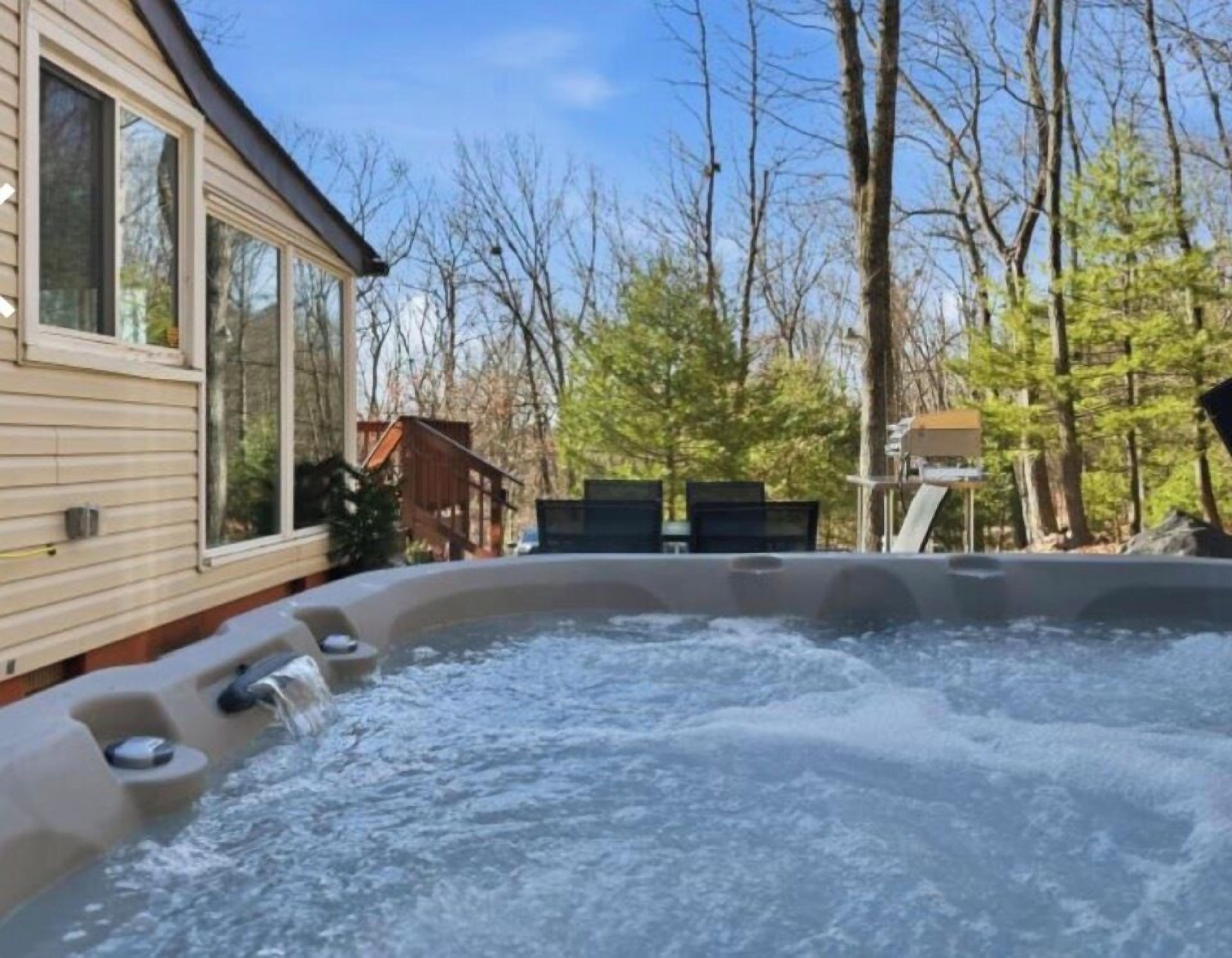 Stuga - 2 sovrum - privat pool | Terrass/Patio